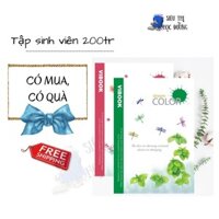 [Quà 1tl-090] 5Q Sinh Viên 200 Trang Vĩnh Tiến. Tập,vở Sinh viên Vibook. Có Quà khi mua set 5-10 Q tập-Vở Vinh Tiến