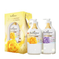 (Quà 20/10 & 20/11) Hộp quà sữa tắm Enchanteur nước hoa  650g