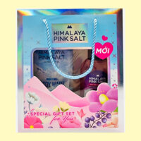 [QUÀ 8/3]  Hộp Quà Dầu Gội Himalaya Chai 200G Và Sữa Tắm Himalaya Chai 500G