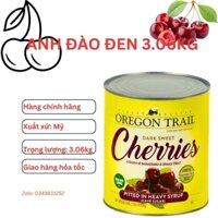 QUẢ ANH ĐÀO ĐEN DARK CHERRIES 3.06KG