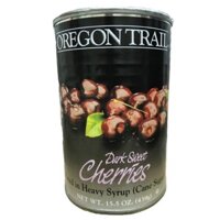 Quả anh đào ngâm Oregon Trail Dark Sweet Cherries 439g