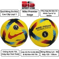 Quả Banh Bóng Đá Nike Premier Leage - Bóng Đúc Cao Cấp Loại 1 - Vàng Xanh Đỏ