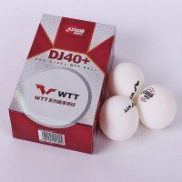 Quả bóng bàn 3 sao DHS-DJ40+WTT (Hộp=6 quả)