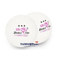 Quả bóng bàn Double Fish V40+ 3 sao 10q/hộp