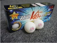 Quả bóng bàn Double Fish V40+ 3 sao hộp 10 quả