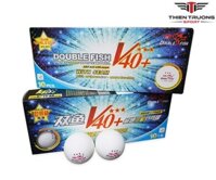 Quả bóng bàn Double Fish V40+ 3 sao 10q/hộp