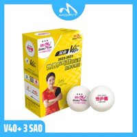 Quả Bóng Bàn Double Fish V40+ 3sao 6 quả