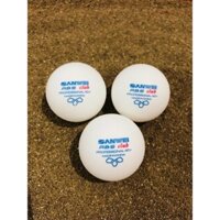 Quả Bóng Bàn SANWEI ABS Club 3 Sao Độ Cứng Cao Tròn Đều Dùng Trong Tập Luyện Và Thi Đấu, Banh Bóng Bàn Giá Tốt (100 Quả)