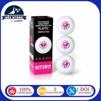 Quả bóng bàn thi đấu Butterfly 3 sao 40+