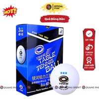 Quả Bóng Bàn Yinhe 40+ 3 Sao Có Gân Cao Cấp, Độ Cứng Cao Tròn Đều, Tiêu Chuẩn Dùng Cho Tập Luyện | Hộp 6 Quả