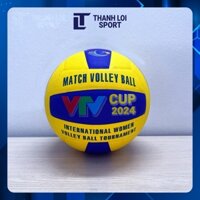 Quả bóng chuyền da VTV 2024 chính hãng tặng kim bơm + túi lưới
