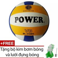 Quả bóng chuyền Động Lực da PU Power 210M3, nơi bán bóng chuyền Động Lực chính hãng tại Hà Nội.