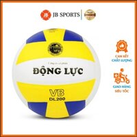 Quả Bóng Chuyền Động Lực DL 200 - Tiêu Chuẩn Thi Đấu - Tặng Kèm Kim Bơm và Lưới Đựng Bóng