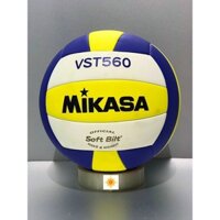 Quả bóng chuyền Mikasa VST560 Tiêu chuẩn thi đấu ( Kèm kim bơm )