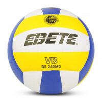 Quả bóng chuyền thi đấu, Bóng chuyền Động Lực Ebete DL 240M3 - Dungcusport tặng lưới  kim bơm