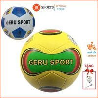 Quả Bóng Đá Cao Su Geru Sport Số 5 và Số 4. Tặng Kèm Lưới Đựng Banh Và Kim Bơm