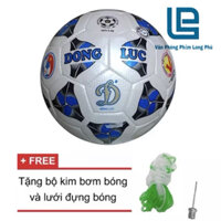 Quả bóng đá Động Lực chính hãng UCV 3.05 size 5, tặng kèm phụ kiện kim bơm, lưới đựng