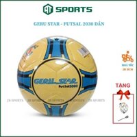 Quả Bóng Đá Futsal Geru Star 2030 Dán - Tặng Kèm Lưới Đựng Banh + Kim Bơm