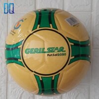 Qủa bóng đá futsal sân cỏ nhân tạo 2030 mẫu mới GERU STAR size 4 - Tặng kèm kim bơm bóng và túi lưới đựng bóng -