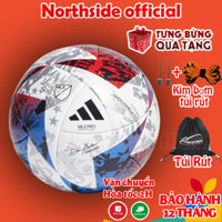 Quả bóng đá MLS 23/24  Size 5, banh bóng đá đúc mẫu mới nhất + Tặng kim bơm, túi lưới Bảo Hành Da 12 Tháng