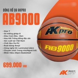 Quả bóng rổ AKpro AB9000