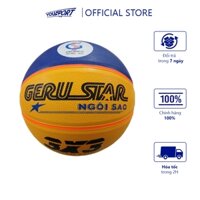 Quả bóng rổ Geru Cao Su 3x3 chuyên sân bóng rổ 3x3 người - yousport