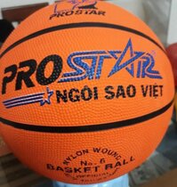 QUẢ BÓNG RỔ SỐ 6 PROSTAR BONG RO SIZE 6 PRO tặng kèm túi đựng và kim bơm