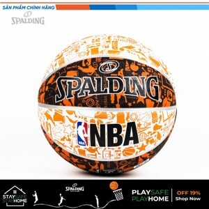 Quả bóng rổ Spalding NBA Graffiti số 7 (73-722Z)