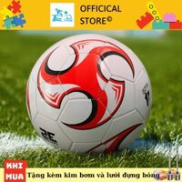 Quả Bóng/Banh Đá Cơn Lốc Bằng Da PVC Cho Trẻ Em Size 3/4/5 Loại 3 Lớp [Tặng kim bơm bóng+ túi lưới]