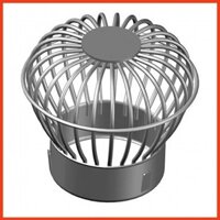 Quả cầu chắn rác Inox 304 loại 1 dày, sử dụng ống 60, 90, 114