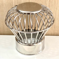 Quả cầu chắn rác inox phi 90 ban công, sân thượng, sàn nhà