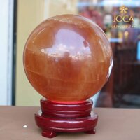 Quả Cầu Đá canxit Vàng Tự Nhiên 5,5kg