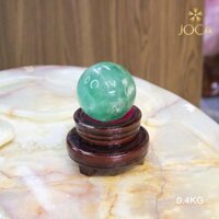 Quả Cầu Đá Fluorit Xanh 0.4 KG