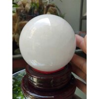 Quả Cầu Đa Thạch Anh Trắng Tự Nhiên - Đá Phong Thủy 1,3 kg