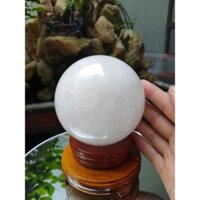 Quả Cầu Đa Thạch Anh Trắng Tự Nhiên - Đá Phong Thủy 1,57 kg