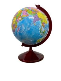 Quả cầu hành chính, Quả địa cầu đế gỗ - trung phi 22