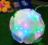 Quả cầu led đổi màu 20cm, Quả cầu led trang trí