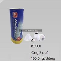 Quả cầu lông nhựa KaiWei K0001 (hộp 3 quả)