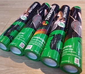 Quả cầu lông thành công xanh