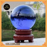 Quả Cầu Phong Thủy Màu Xanh Dương Size 15 CM