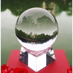 Quả Cầu Phong Thủy Thủy Tinh Trong Suốt