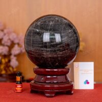 Quả Cầu Thạch Anh Đen 1A 12,83kg 011-0751A-12,83