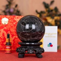 Quả Cầu Thạch Anh Đen 3A 1,77kg 011-0753A-1,77