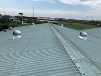 Quả cầu thông gió nhà xưởng inox 430 d60