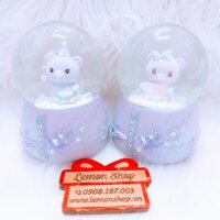 Quả Cầu Tuyết - Gấu Baby (7cm)
