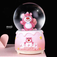 Quả cầu tuyết Happy TS Gấu dâu Lotso 7x13