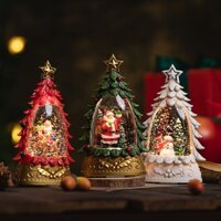 Quả Cầu Tuyết Pha Lê Nhỏ Làm Quà Tặng Giáng Sinh Cho Bé