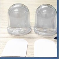 Quả Cầu Tuyết Sản Phẩm Giấy Ảnh Thủ Công Khung Giáng Sinh Quả Cầu Tuyết Làm Bộ Hộ Gia Đình