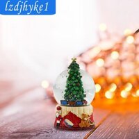 Quả Cầu Tuyết Thủy Tinh Hình Cây Giáng Sinh Cho Phòng Ngủ Bạn Gái Bé Trai Bé Gái