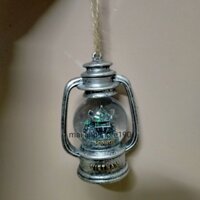 Quả cầu tuyết thủy tinh hình chiếc đèn dầu phong cảnh việt nam hà nội hình ảnh chùa một cột - quà tặng lưu niệm việt nam